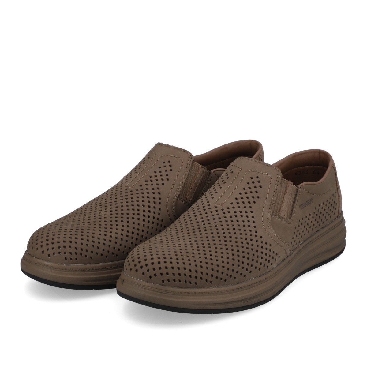 detail Pánske mokasíny RIEKER B6355-64 hnedá S3