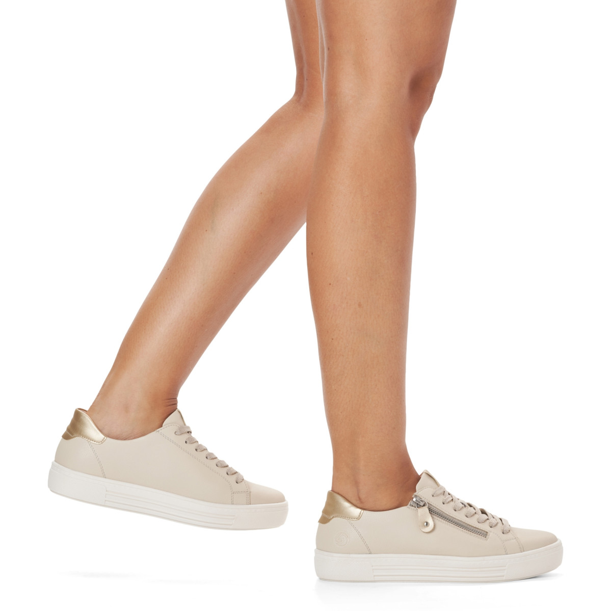 detail Dámské tenisky REMONTE D0903-61 béžová S3