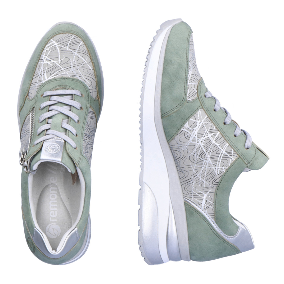 detail Dámské tenisky REMONTE D2400-52 zelená S3