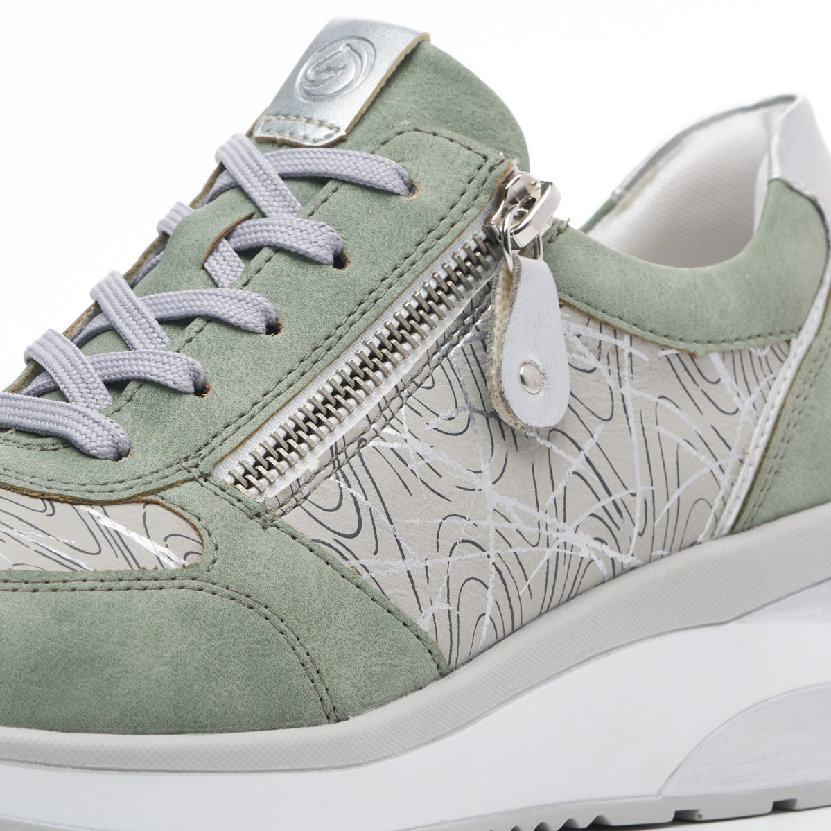 detail Dámské tenisky REMONTE D2400-52 zelená S3