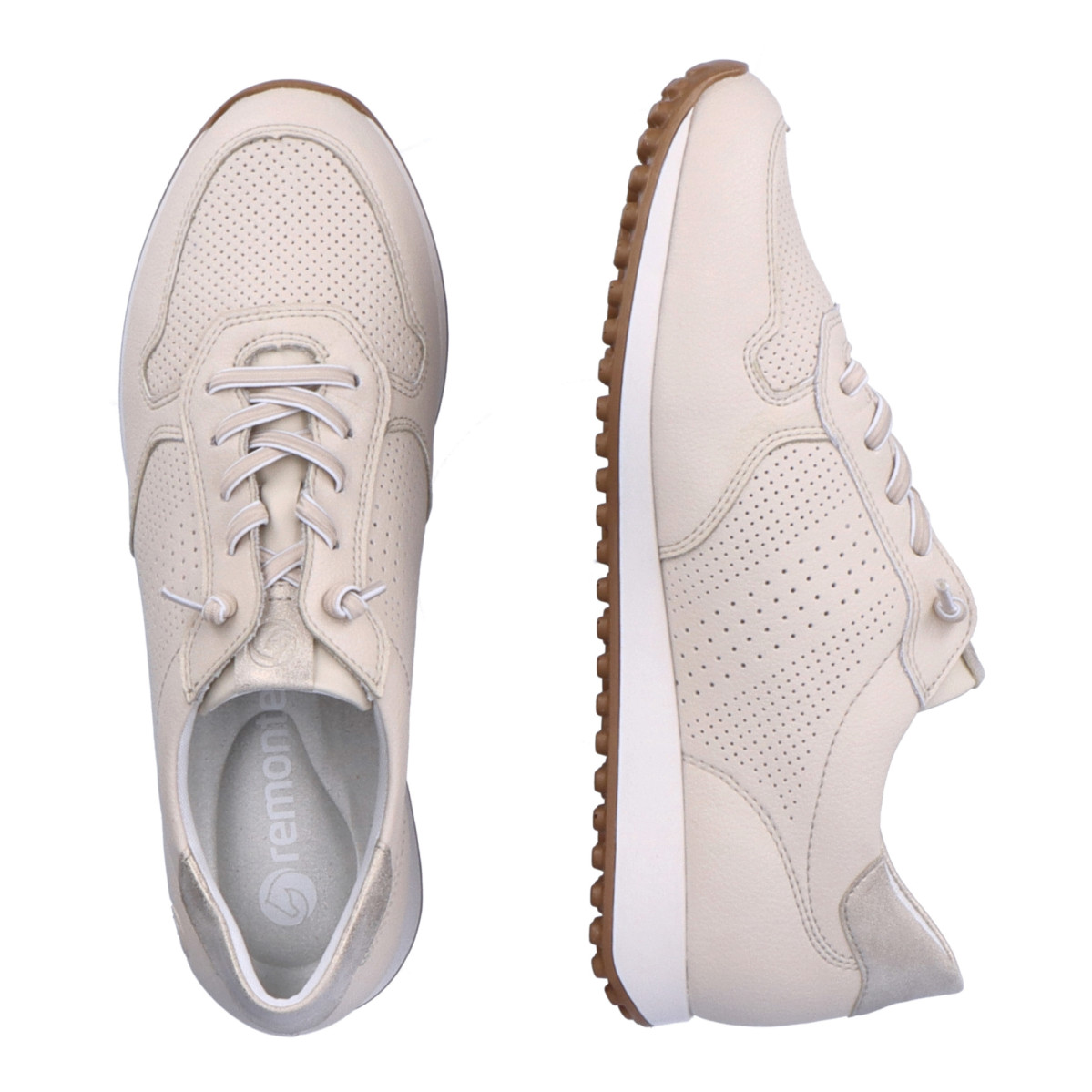 detail Dámské tenisky REMONTE D3100-60 béžová S5