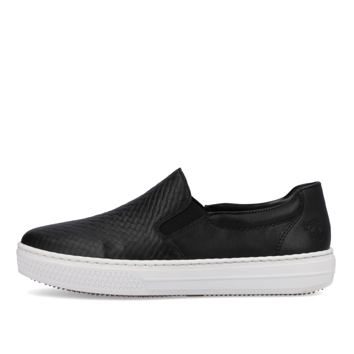 detail Dámské mokasíny RIEKER RIE-10103778-S3 černá