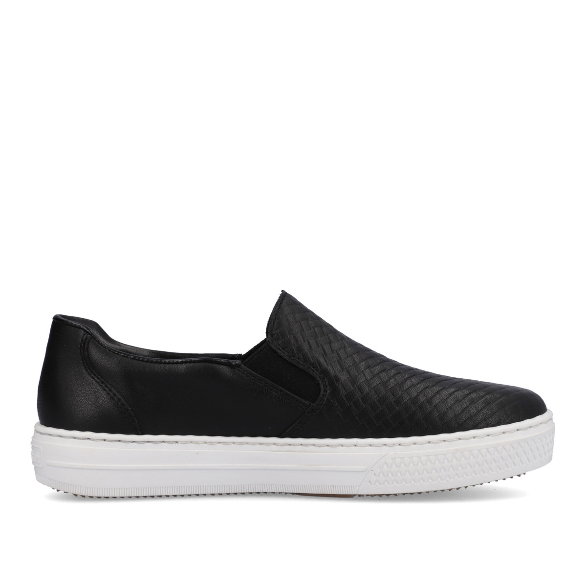 detail Dámské mokasíny RIEKER RIE-10103778-S3 černá