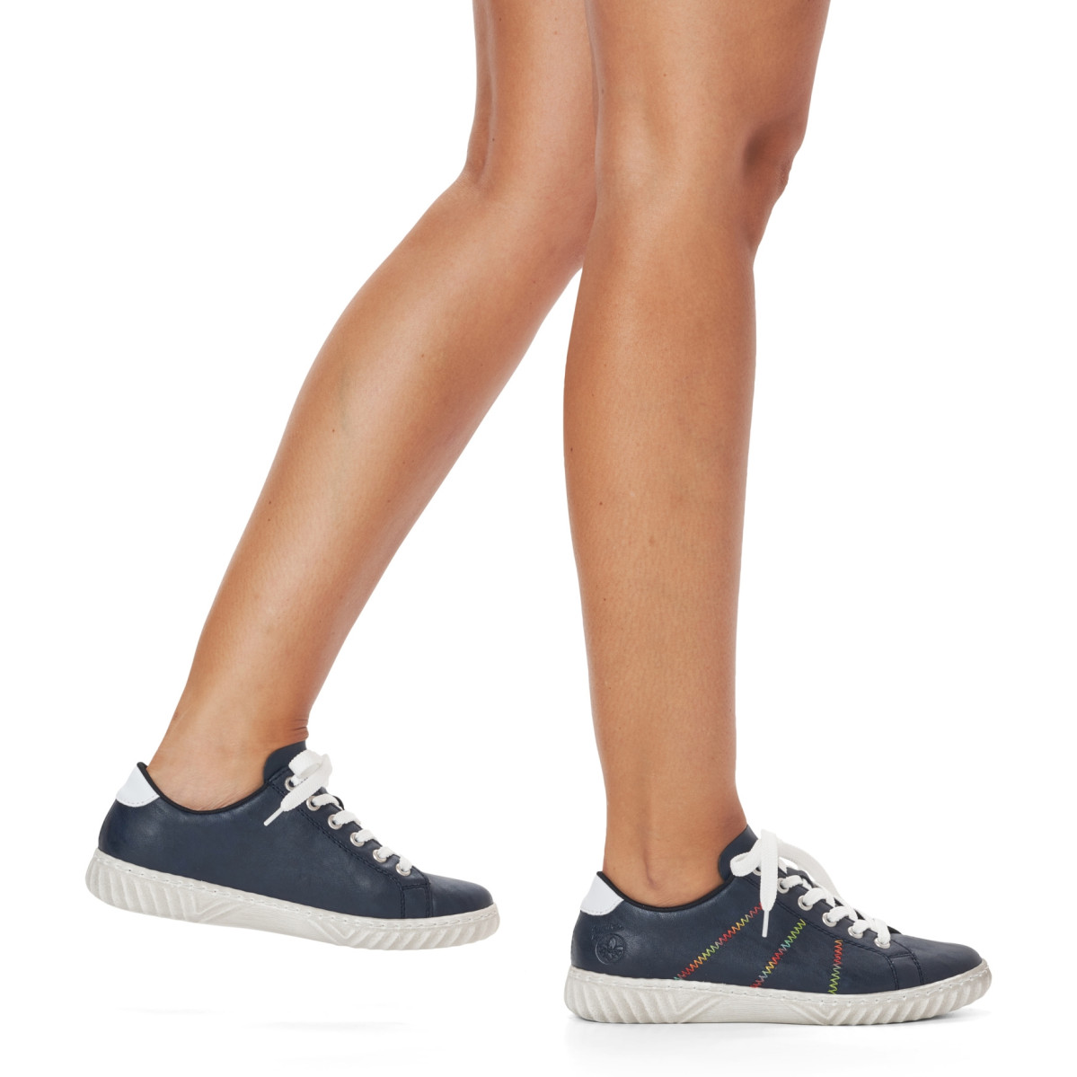 detail Dámské tenisky RIEKER N0910-14 modrá S4