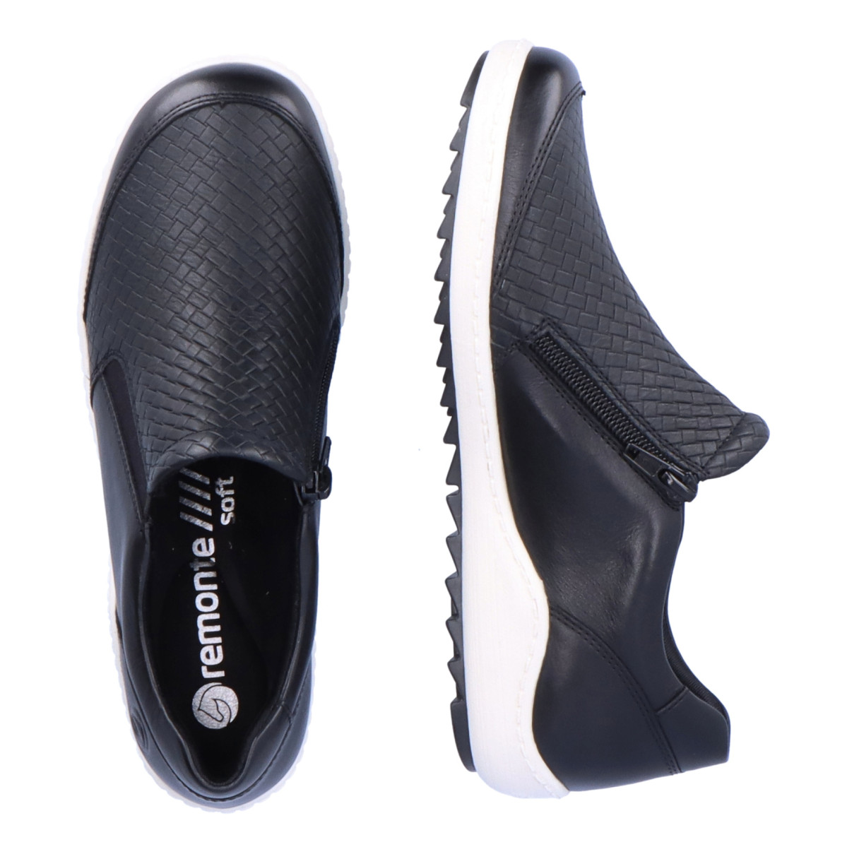 detail Dámské mokasíny REMONTE R1433-01 černá S3