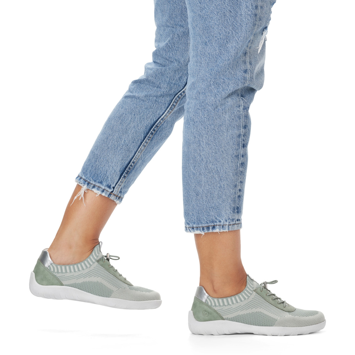 detail Dámske tenisky REMONTE R3518-52 zelená S6