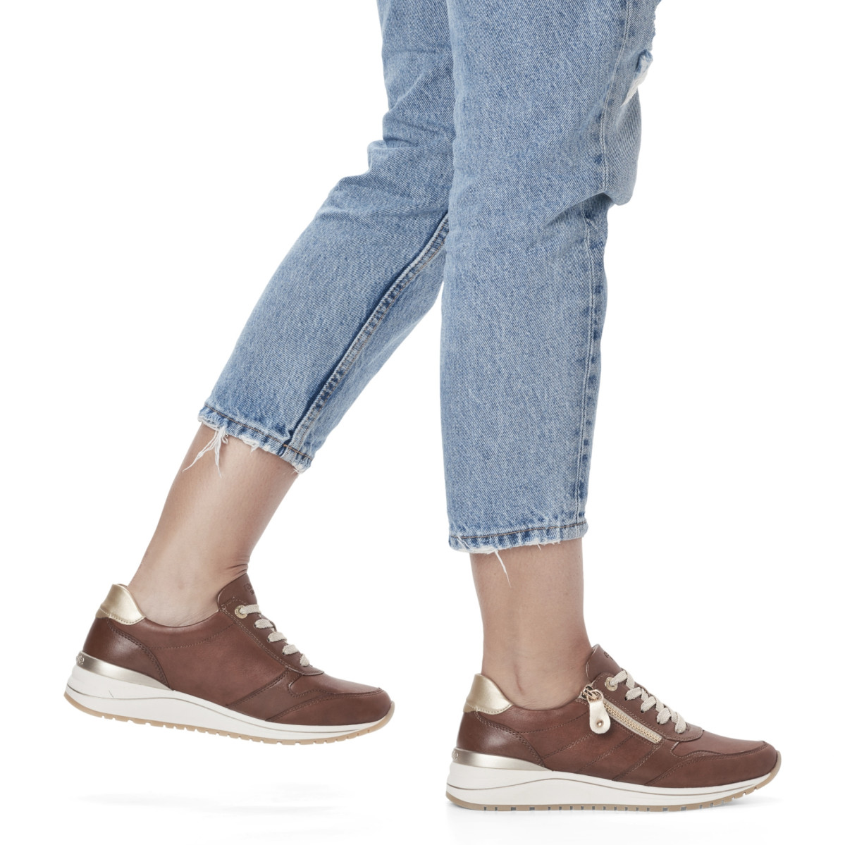 detail Dámske tenisky REMONTE R3707-24 hnedá S3