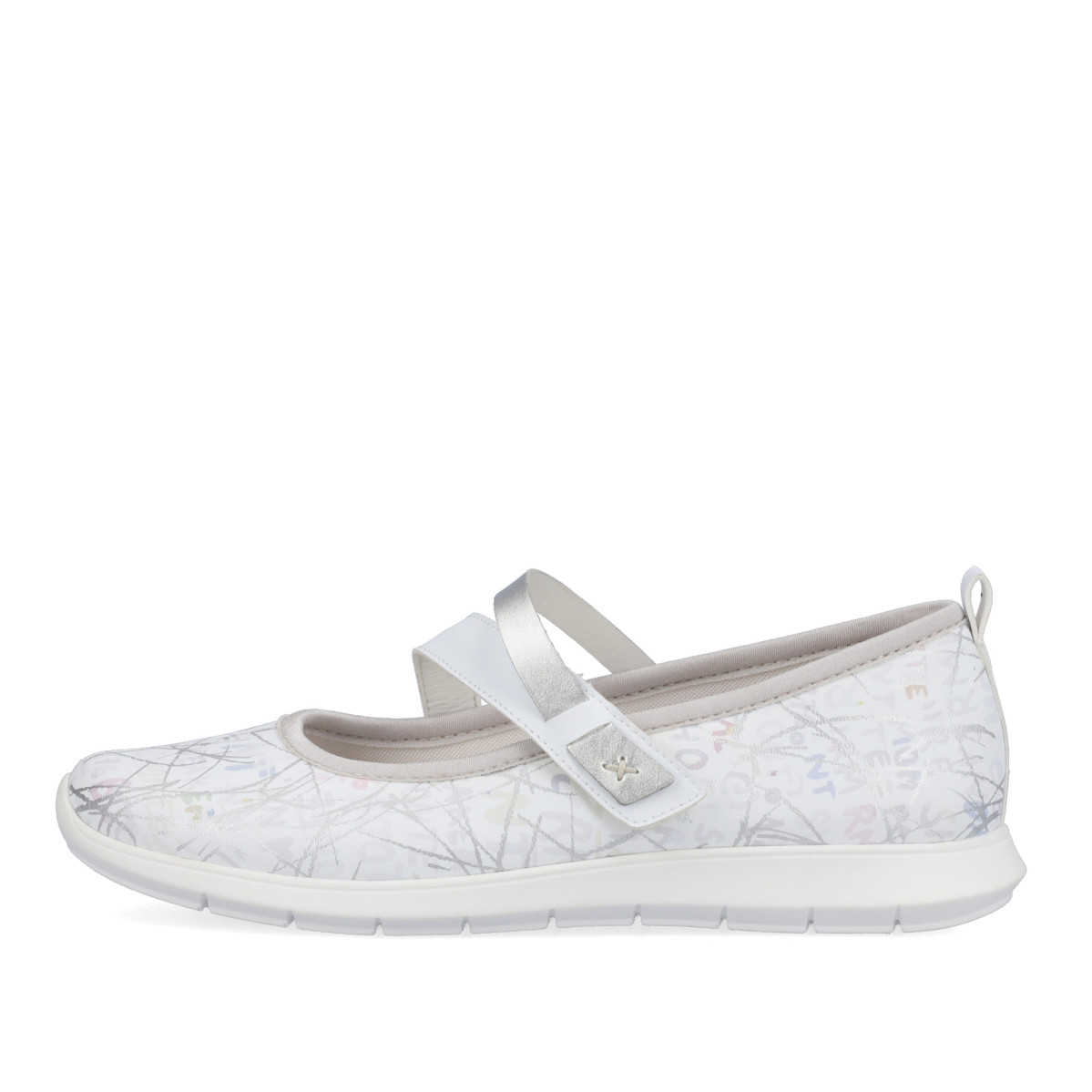 detail Dámské baleríny REMONTE RIE-10103865-S3 bílá