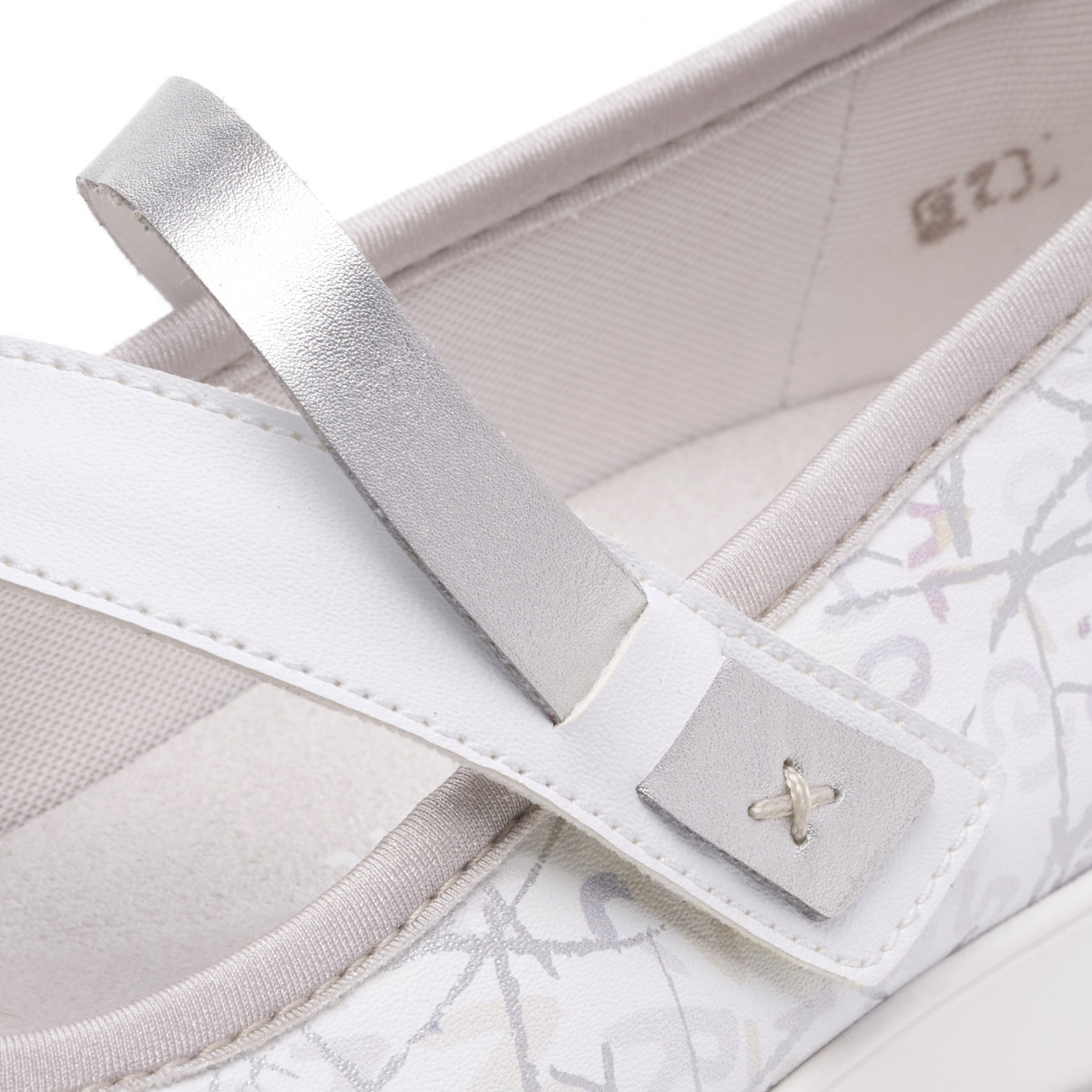 detail Dámské baleríny REMONTE RIE-10103865-S3 bílá