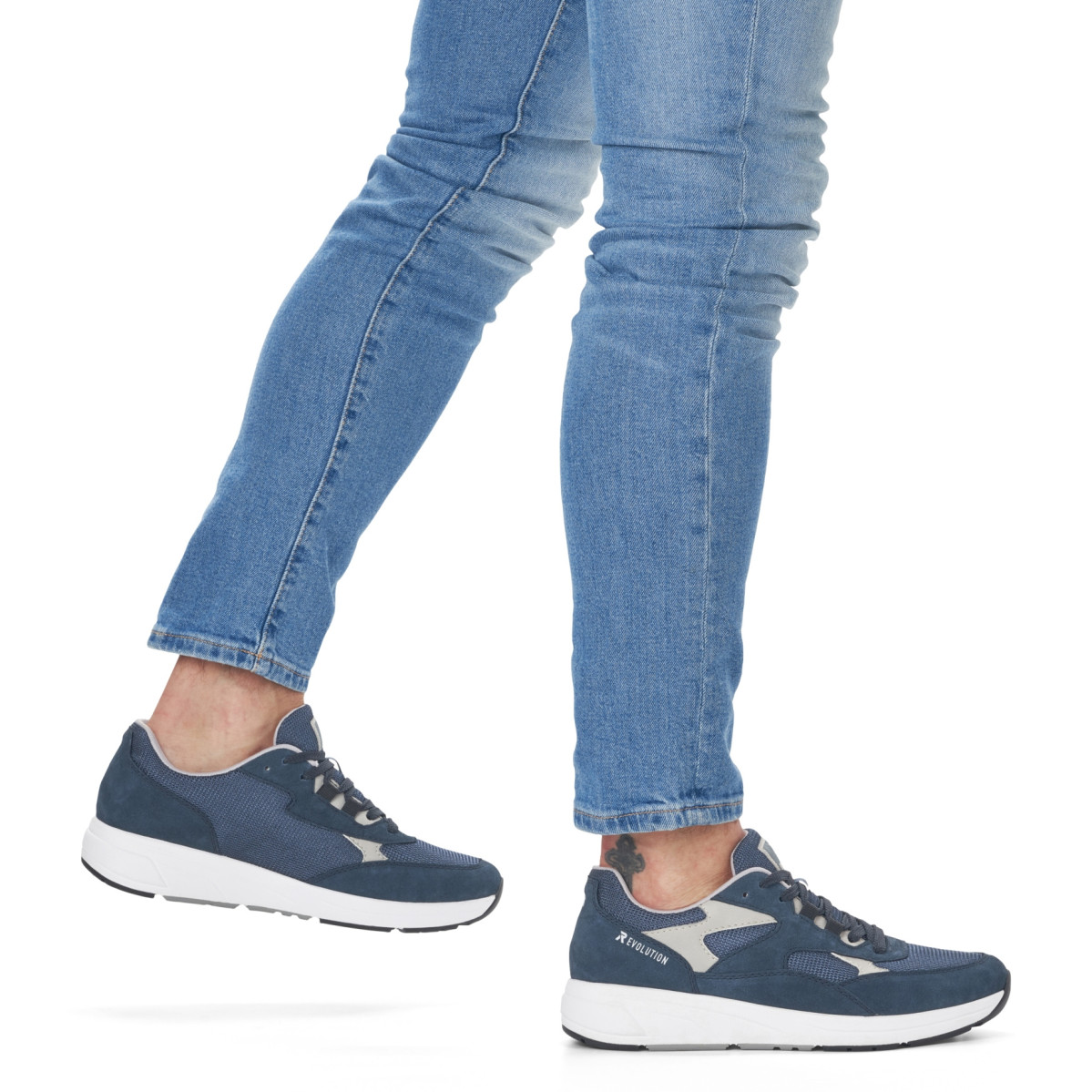 detail Pánské tenisky RIEKER REVOLUTION 07000-14 modrá S3