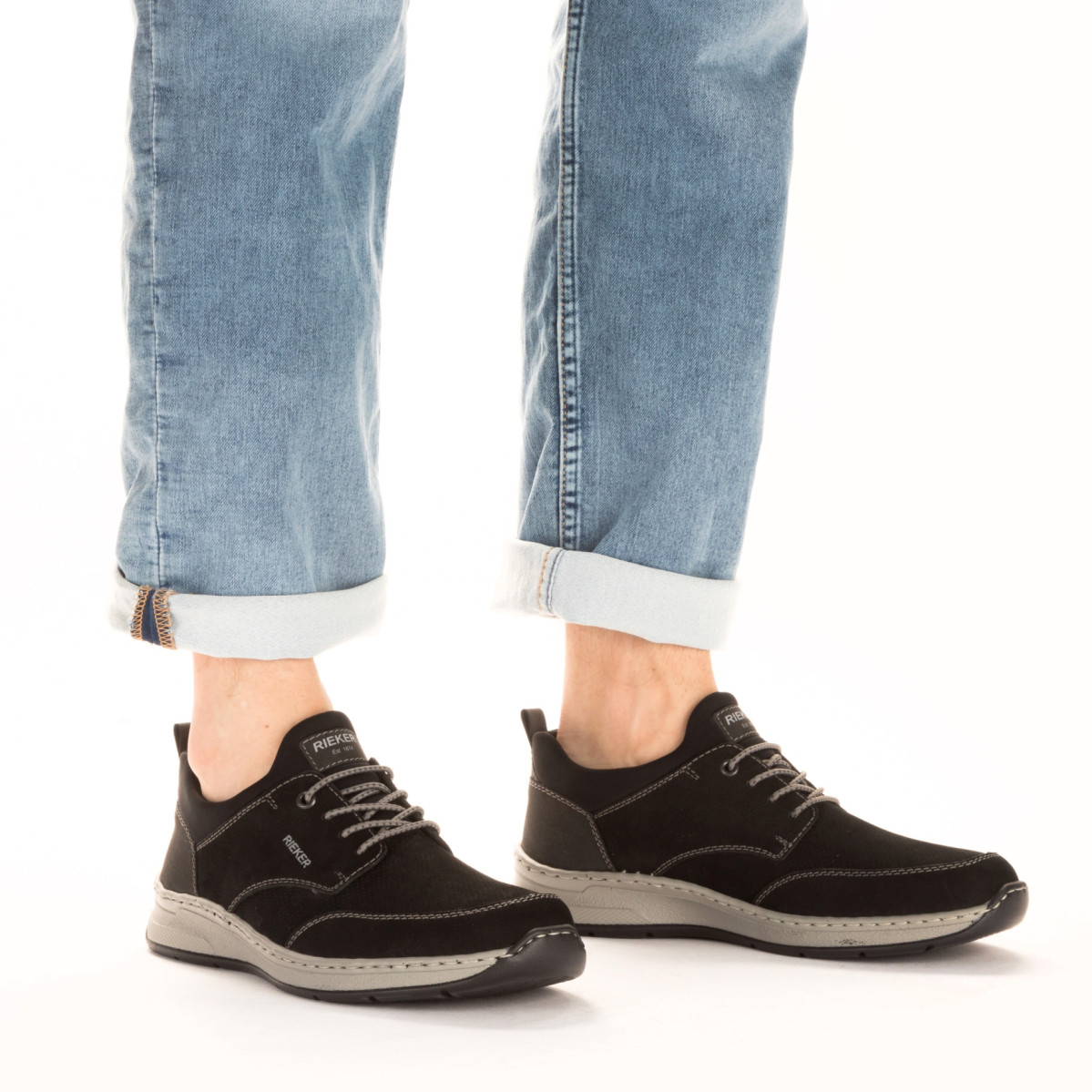detail Pánské polobotky RIEKER RIE-10103940-S3 černá