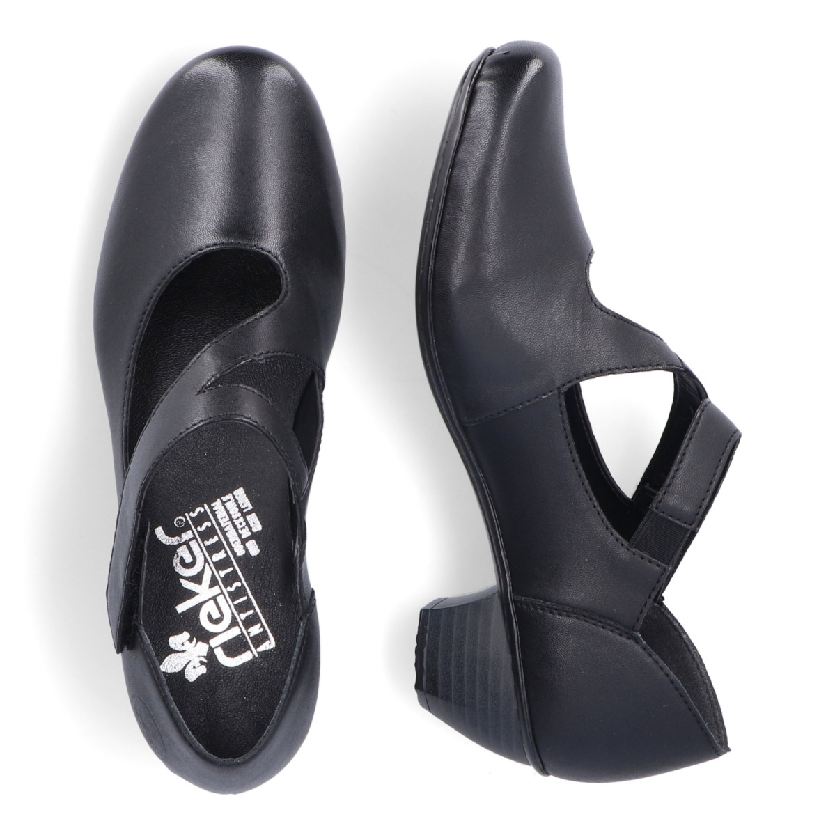 detail Dámské lodičky RIEKER RIE-10103976-S3 černá