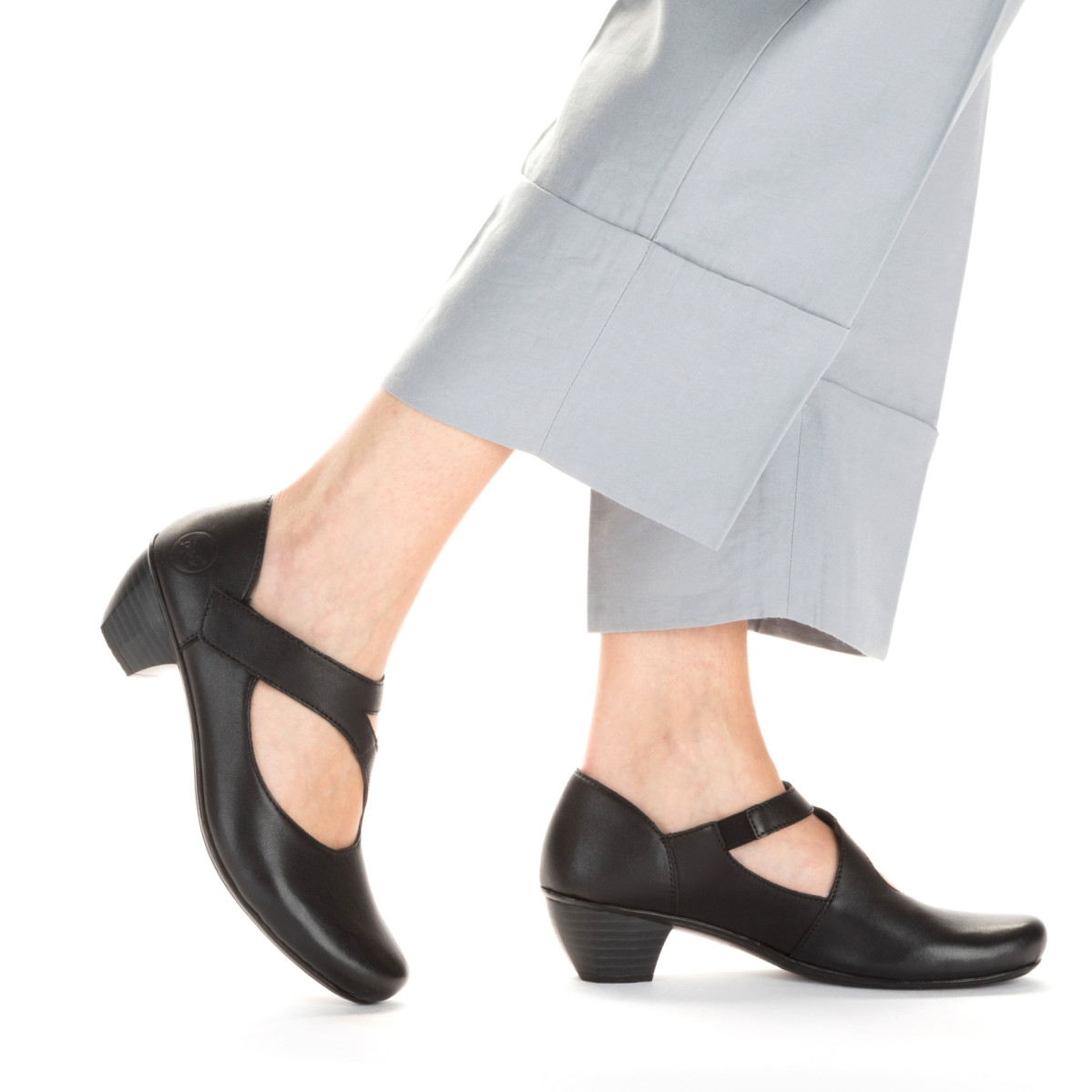 detail Dámské lodičky RIEKER RIE-10103976-S3 černá