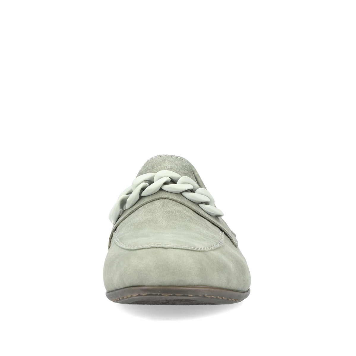 detail Dámské mokasíny RIEKER 51761-52 zelená S3
