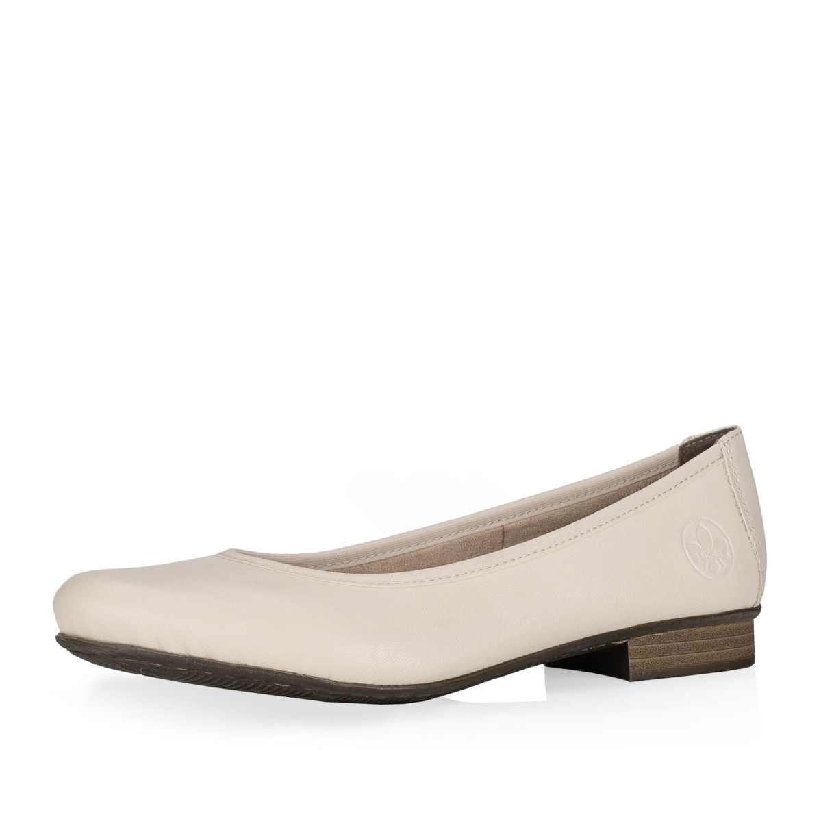 detail Dámské baleríny RIEKER 51994-80 bílá S3