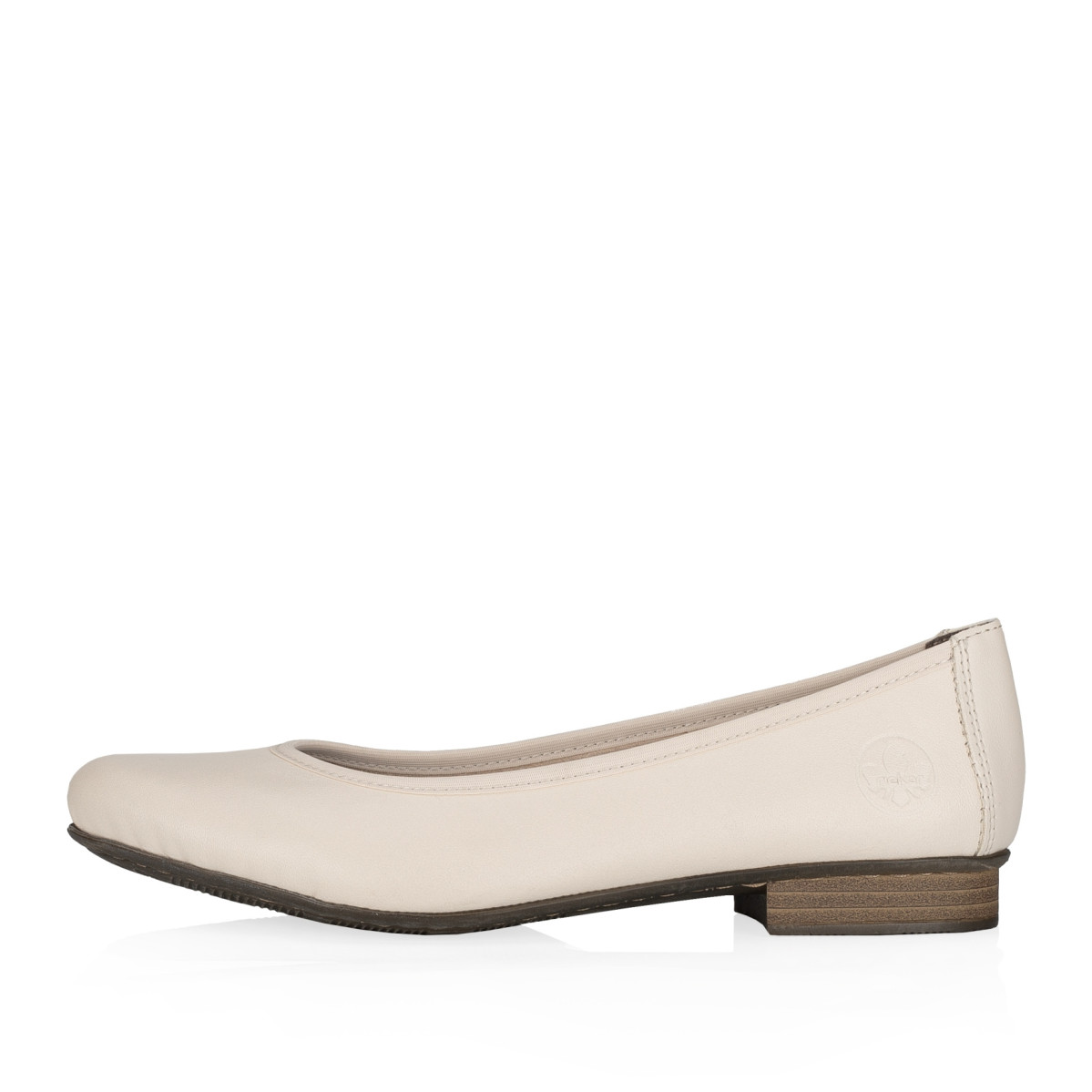 detail Dámské baleríny RIEKER 51994-80 bílá S3