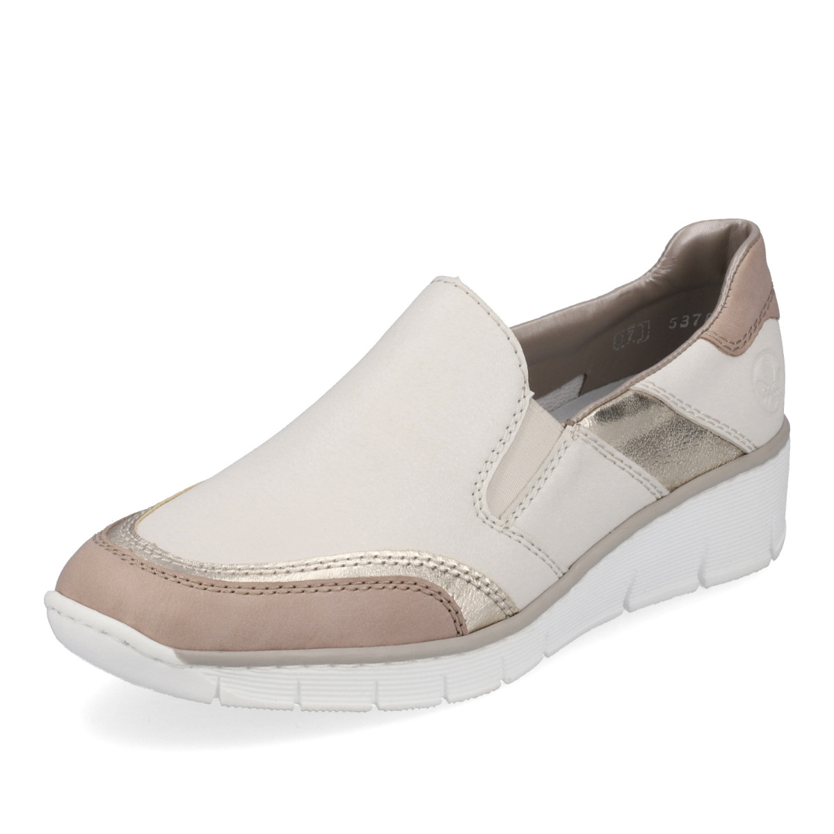 detail Dámské mokasíny RIEKER RIE-10104026-S3 béžová