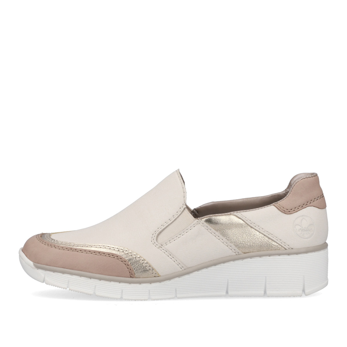 detail Dámské mokasíny RIEKER RIE-10104026-S3 béžová