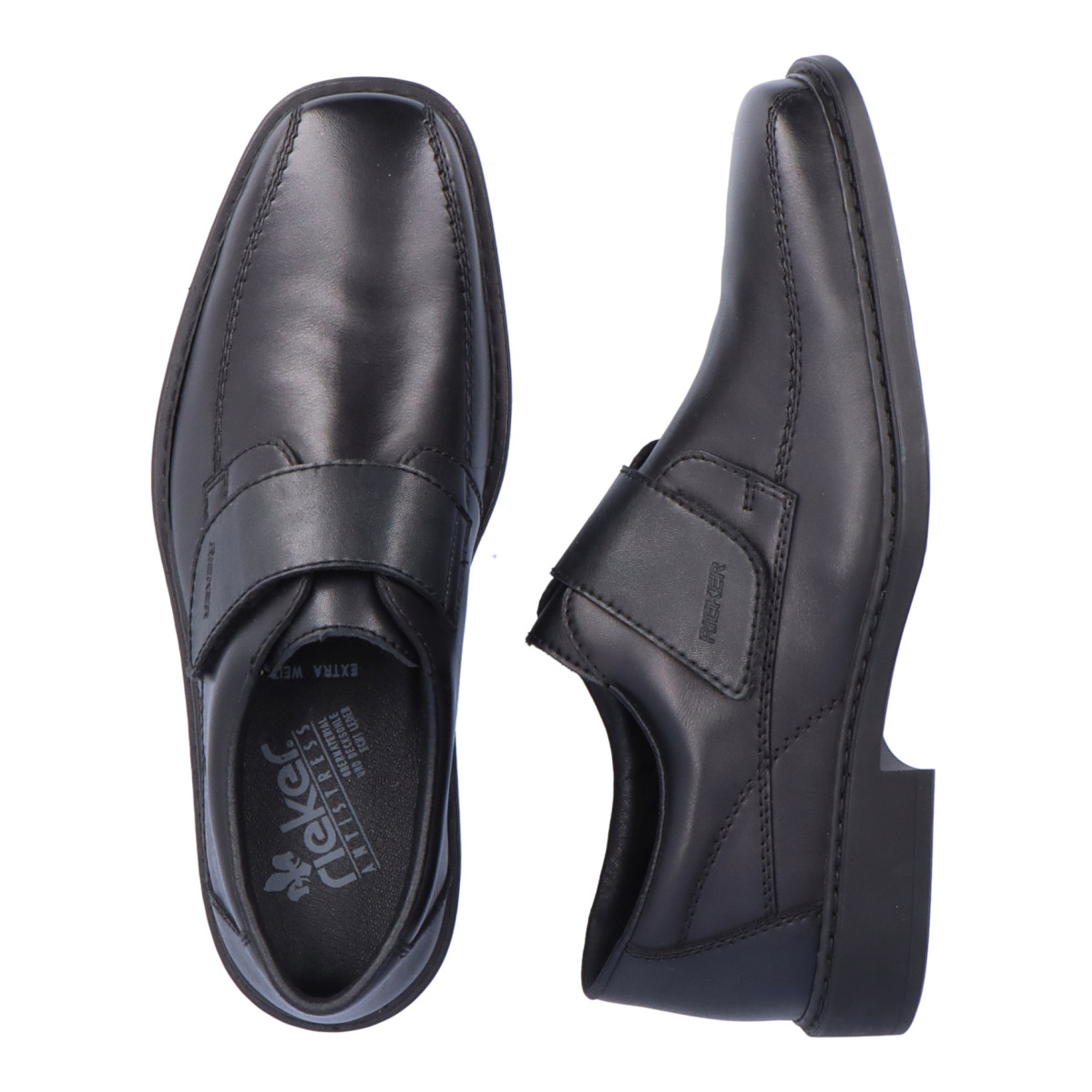 detail Pánské polobotky RIEKER B0853-00 černá S4