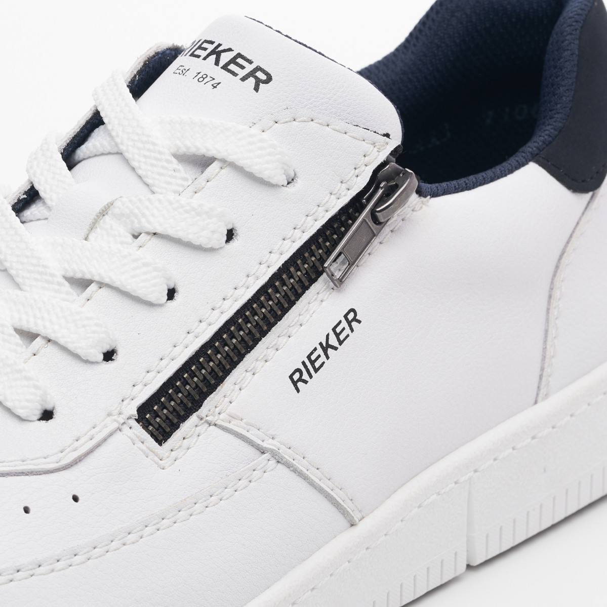 detail Pánské tenisky RIEKER B7106-80 bílá S3