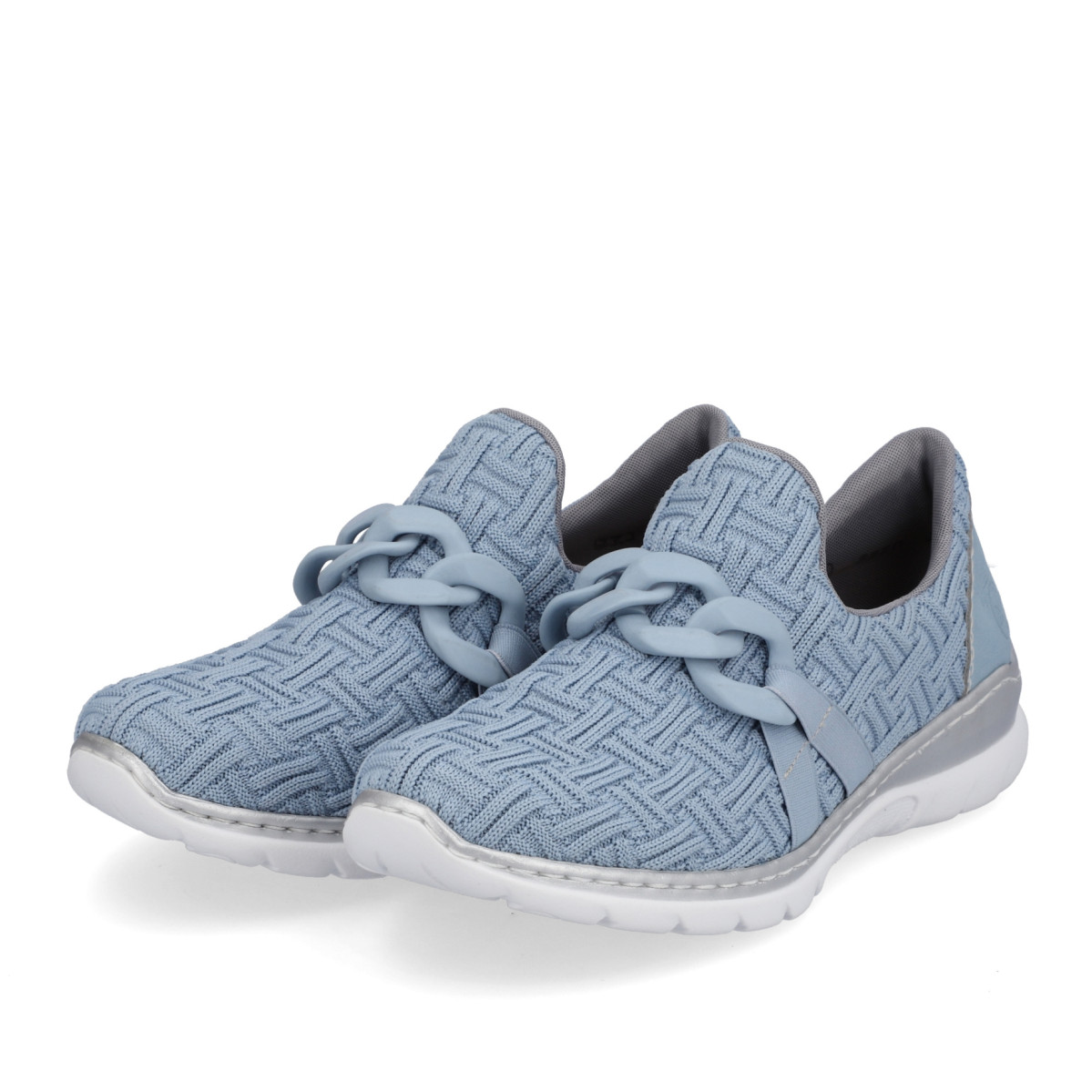 detail Dámské mokasíny RIEKER RIE-10104094-S3 modrá