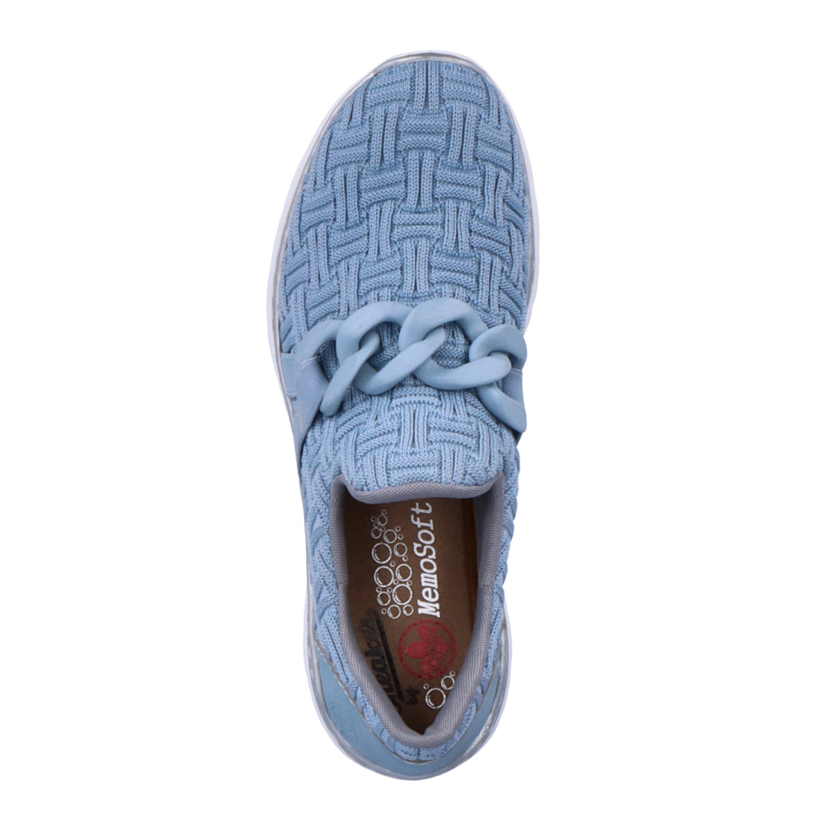 detail Dámské mokasíny RIEKER RIE-10104094-S3 modrá