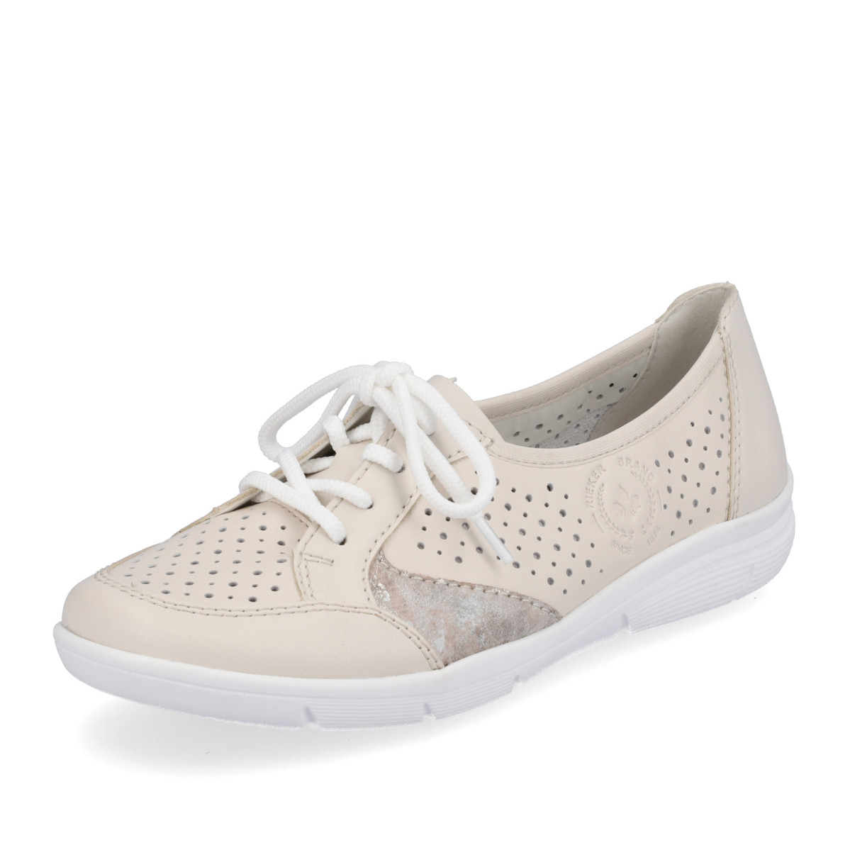 detail Dámské tenisky RIEKER L7403-60 béžová S3