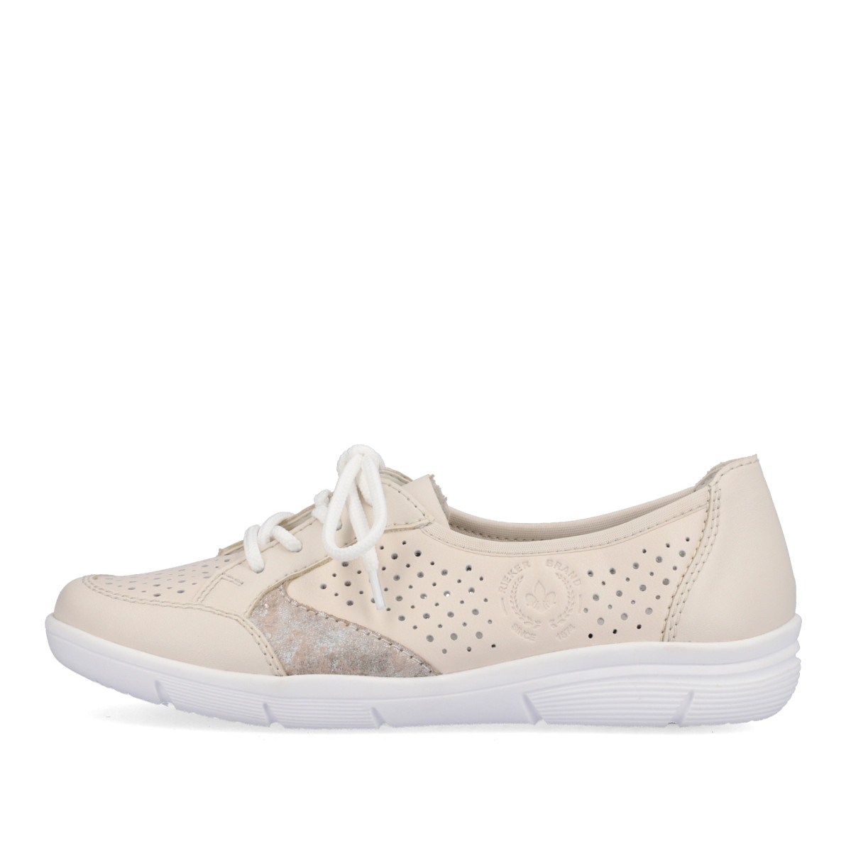 detail Dámské tenisky RIEKER L7403-60 béžová S3