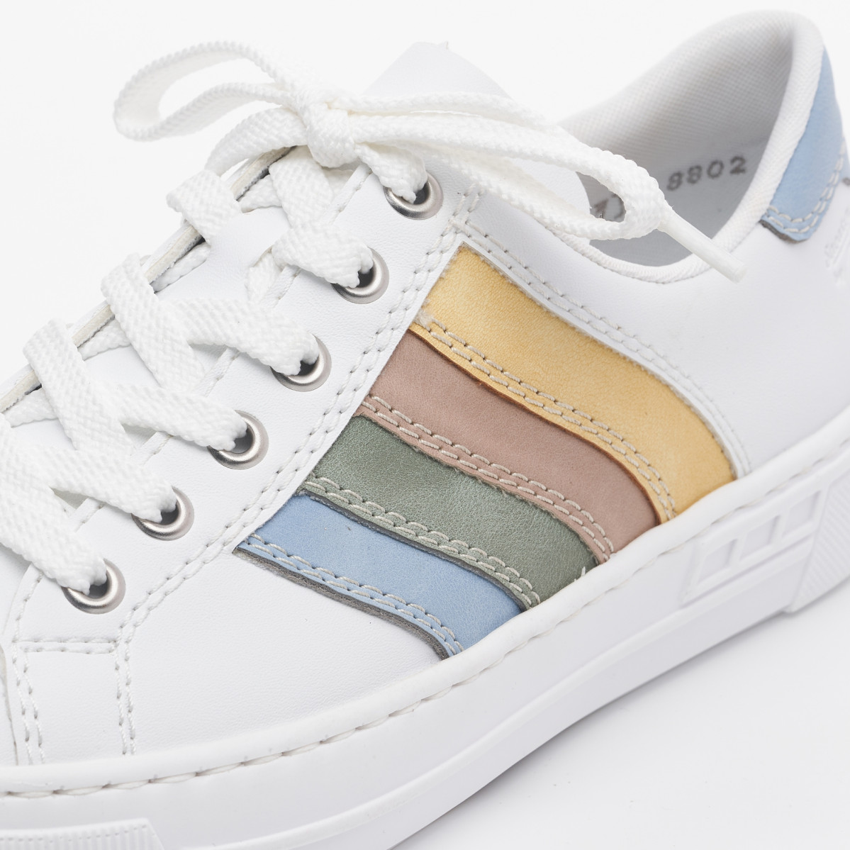 detail Dámské tenisky RIEKER L8802-80 bílá S5