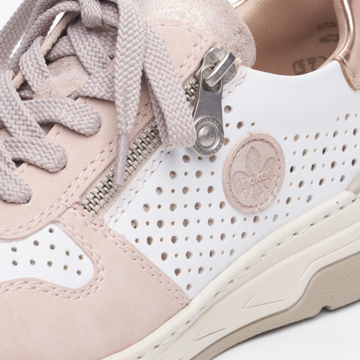 detail Dámské tenisky RIEKER RIE-10104113-S3 bílá