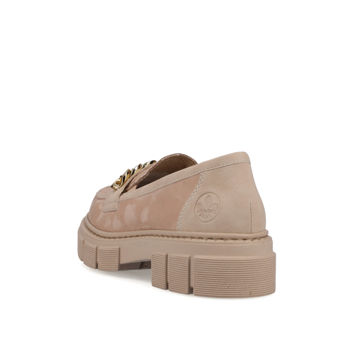 detail Dámské mokasíny RIEKER RIE-10104130-S3 béžová