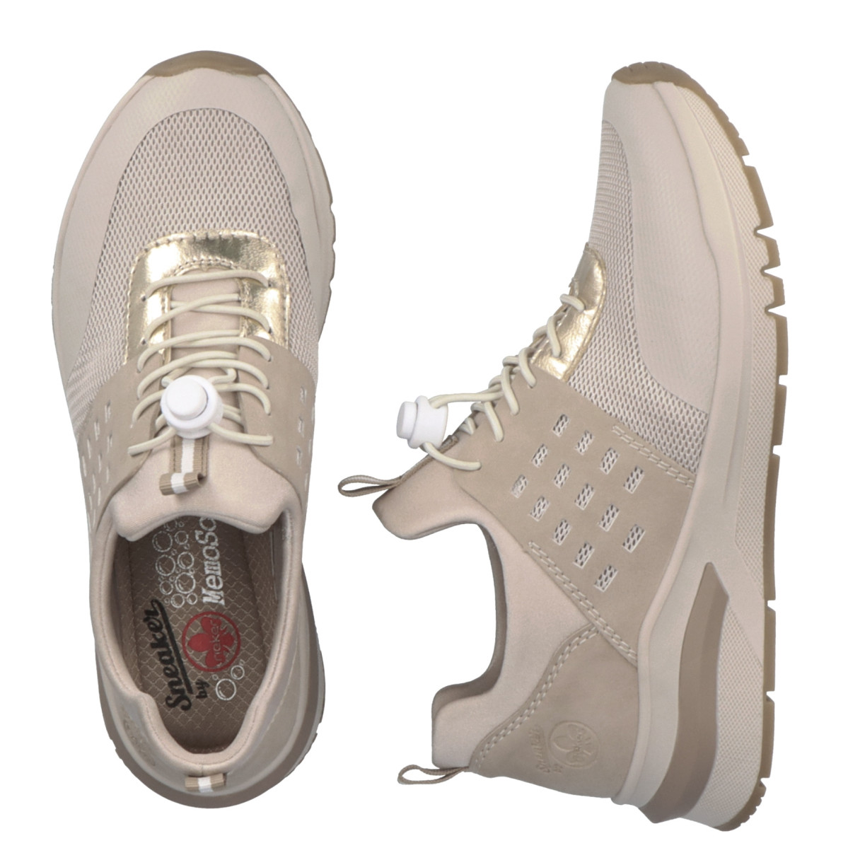 detail Dámské tenisky RIEKER RIE-10104147-S3 béžová