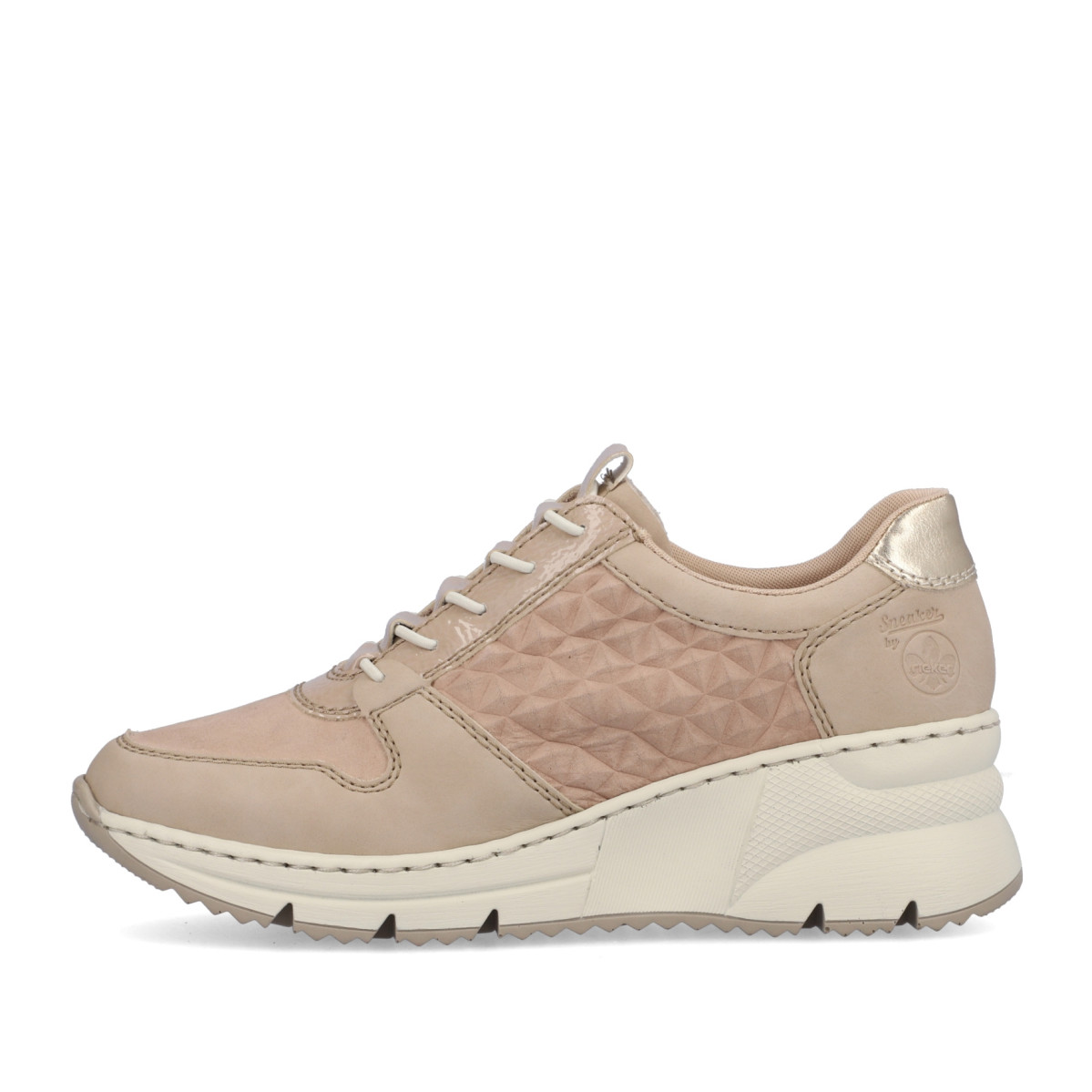 detail Dámské tenisky RIEKER N6353-60 béžová S3