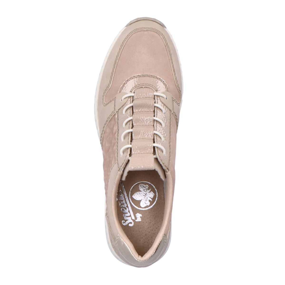 detail Dámské tenisky RIEKER N6353-60 béžová S3