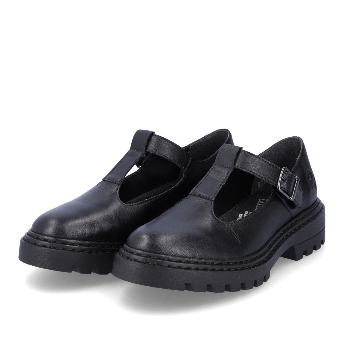 detail Dámské polobotky RIEKER Z9664-00 černá S3