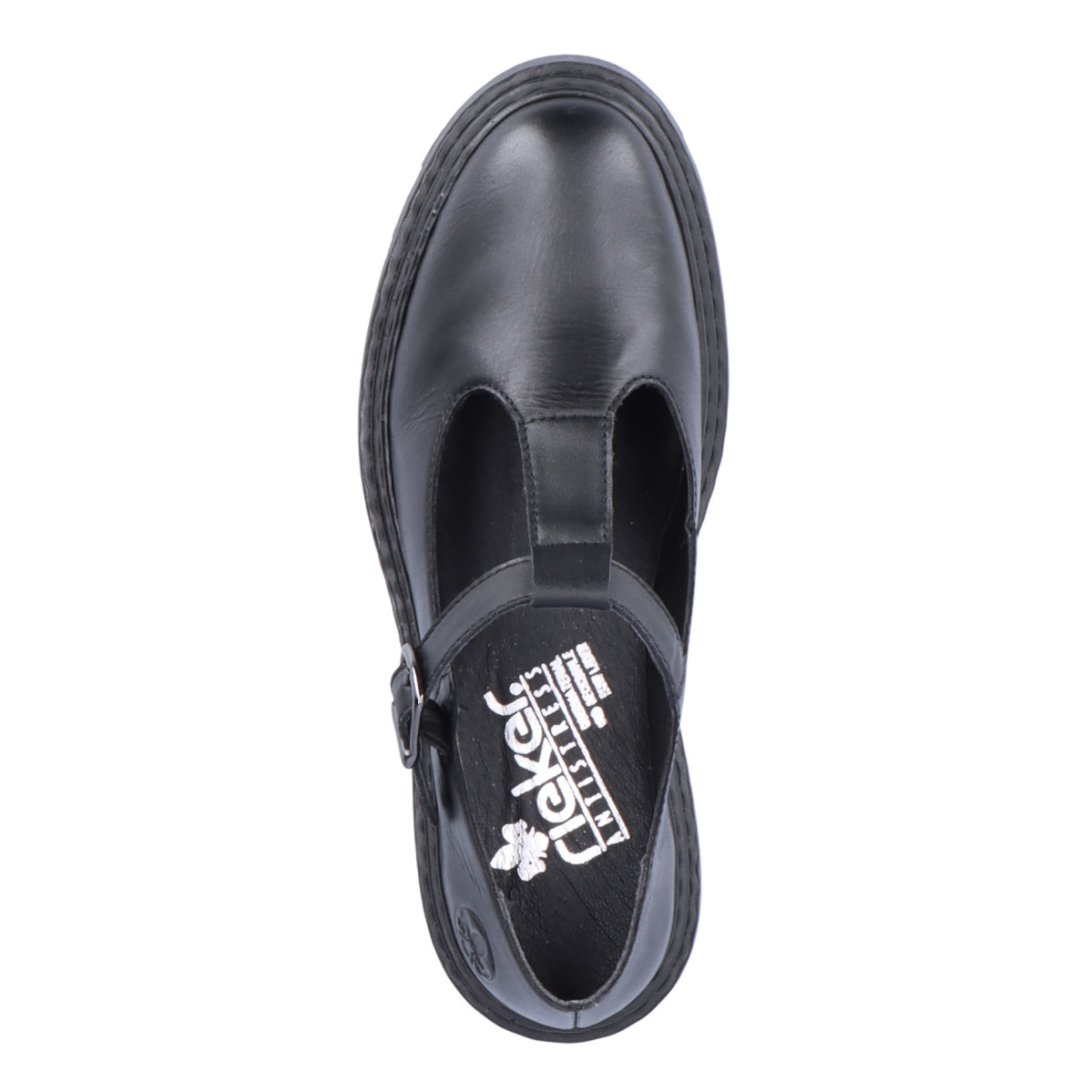 detail Dámské polobotky RIEKER Z9664-00 černá S3