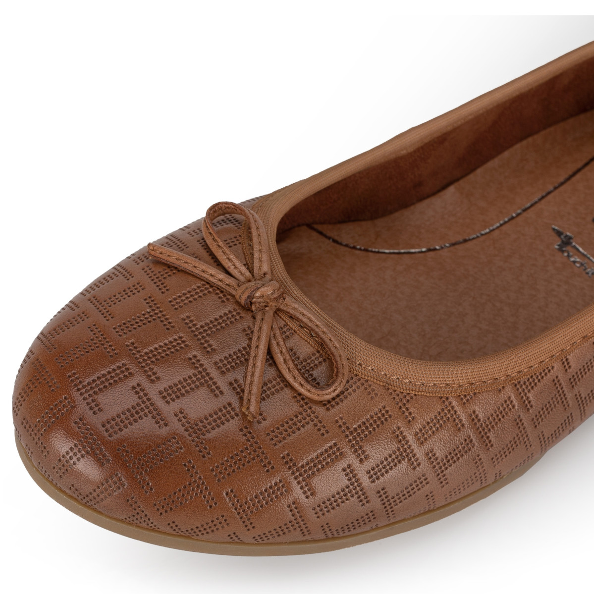 detail Dámské baleríny TAMARIS TAM-10104542-S3 hnědá