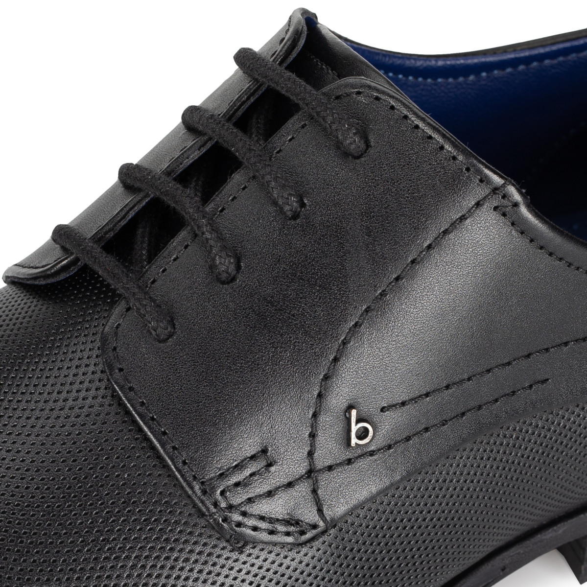 detail Pánské polobotky BUGATTI 66606-1000 černá S5