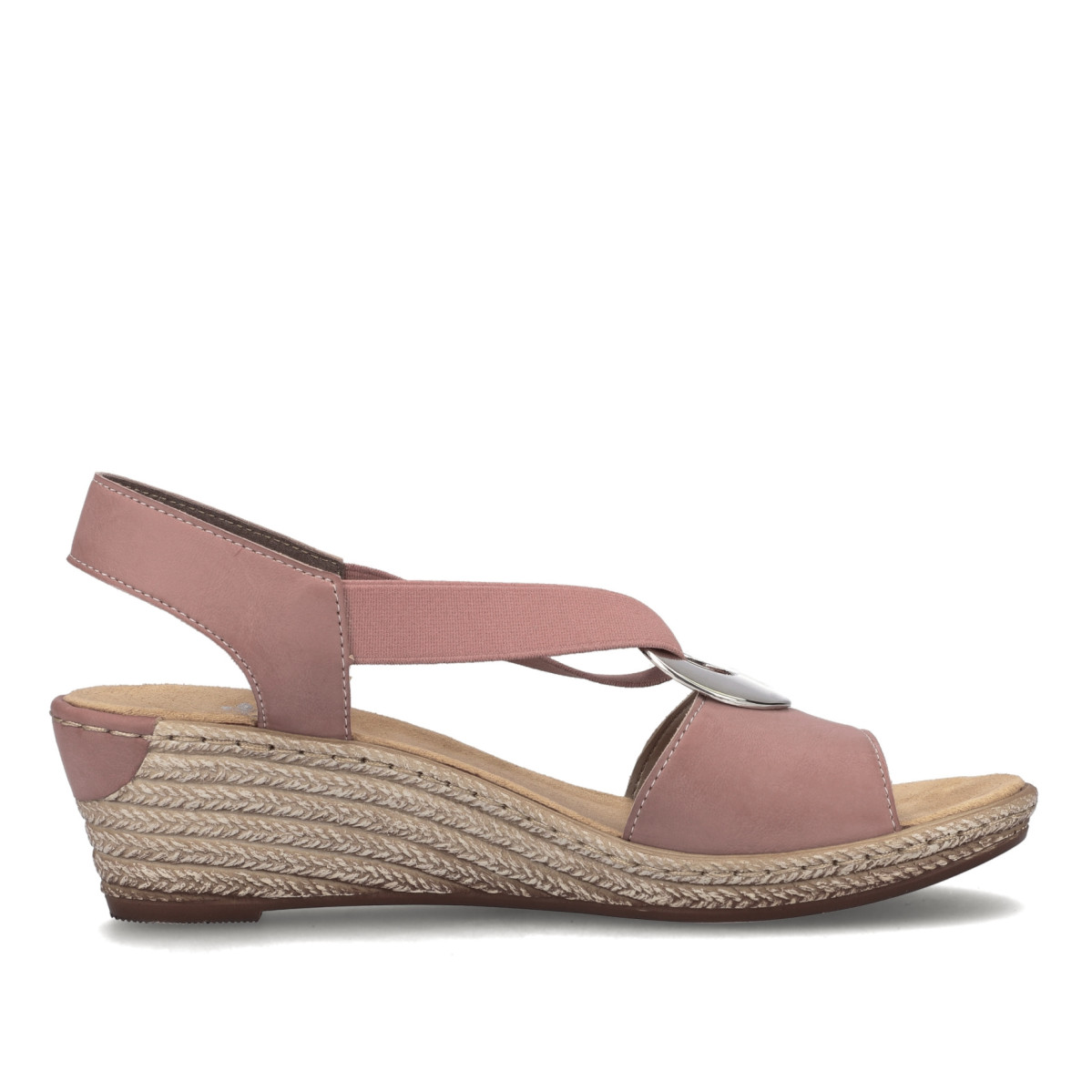 detail Dámské sandály RIEKER 624H6-31 růžová S3