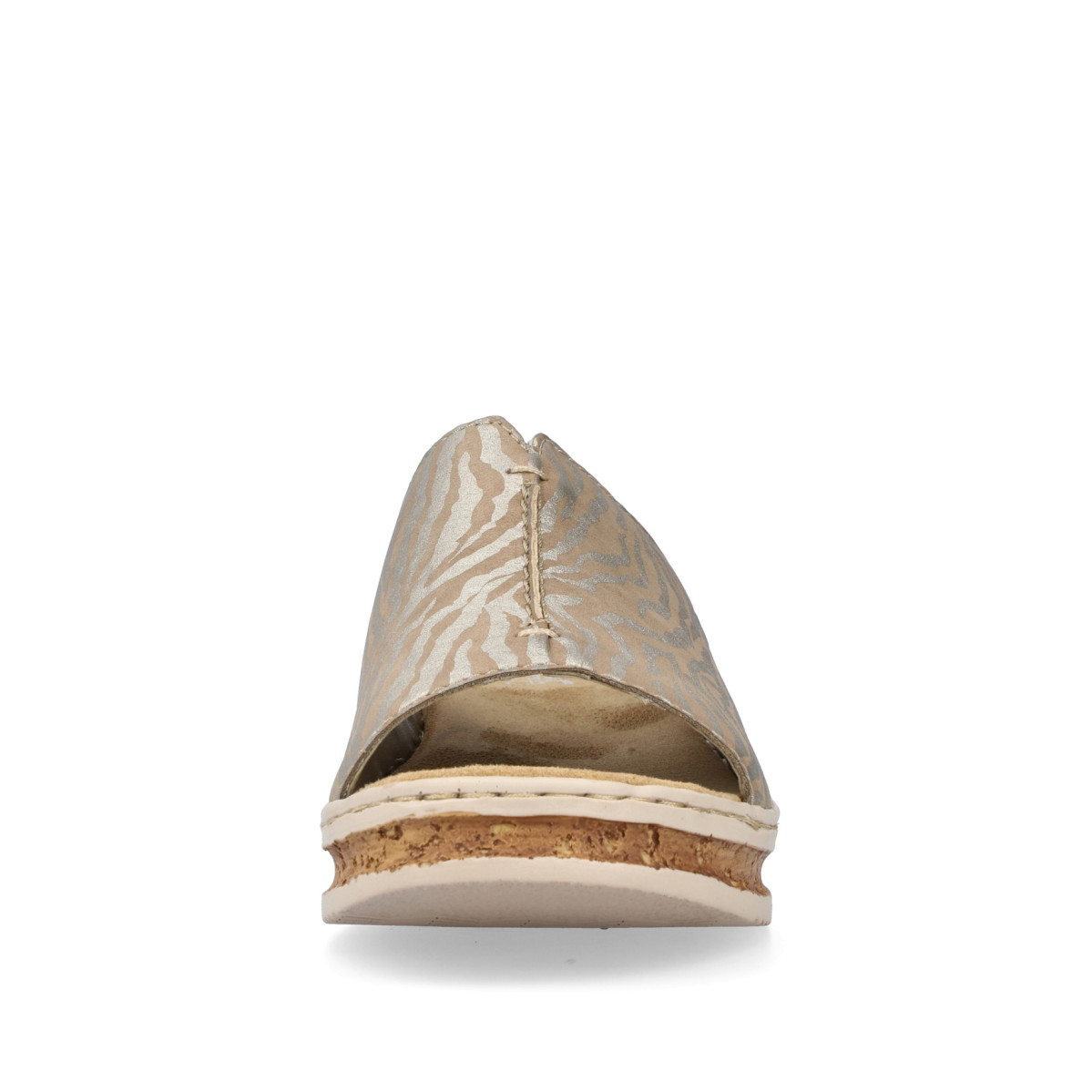 detail Dámské nazouváky RIEKER RIE-10202112-S3 béžová