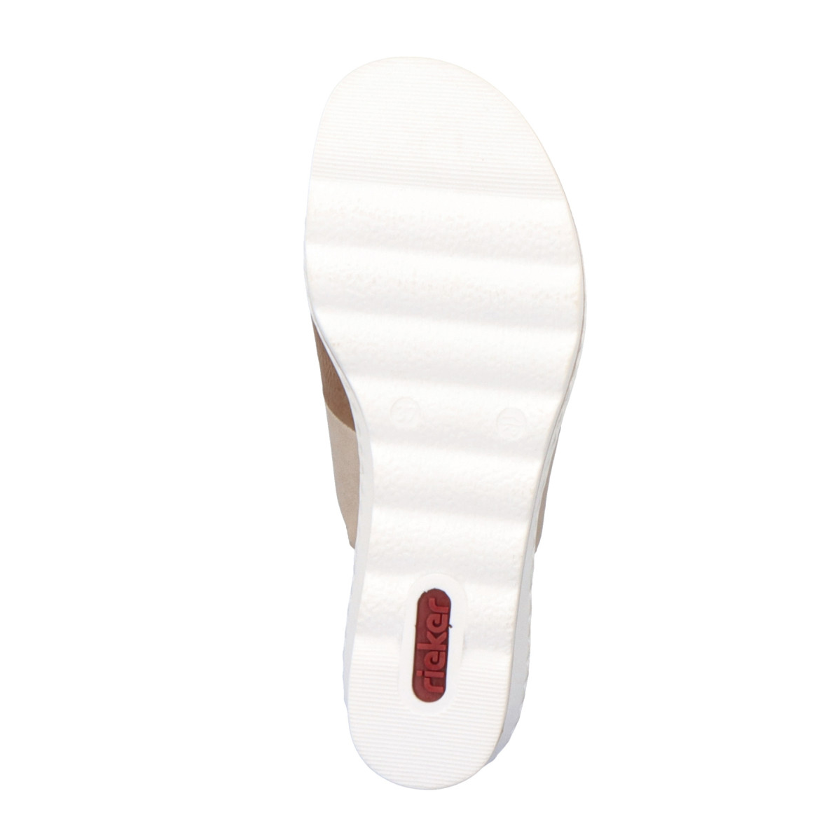 detail Dámské nazouváky RIEKER 67492-64 béžová S4