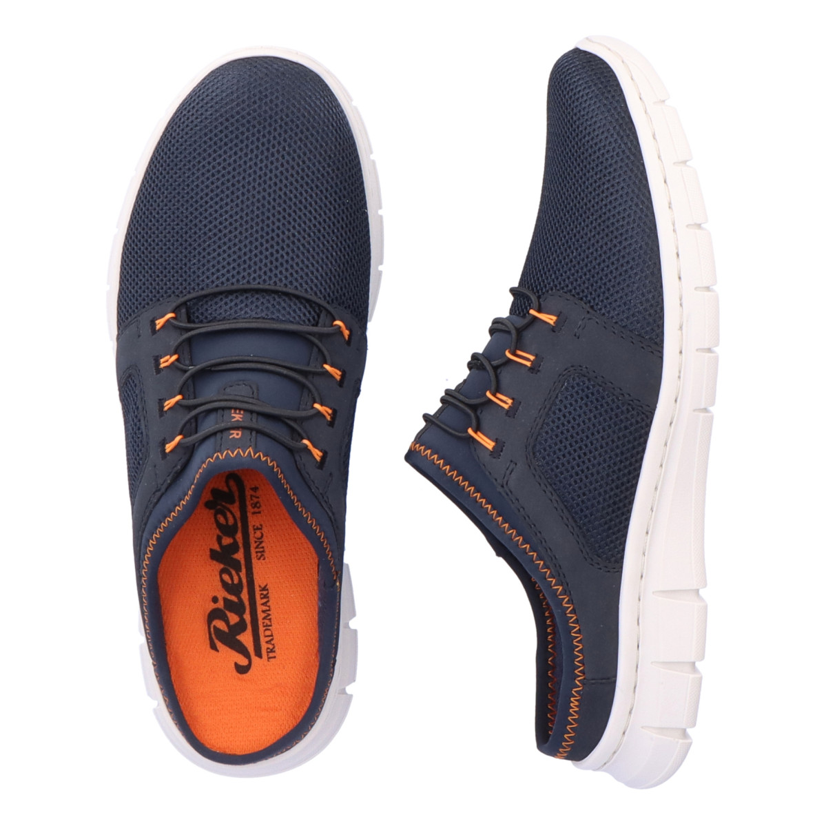 detail Pánské nazouváky RIEKER RIE-10202150-S3 modrá