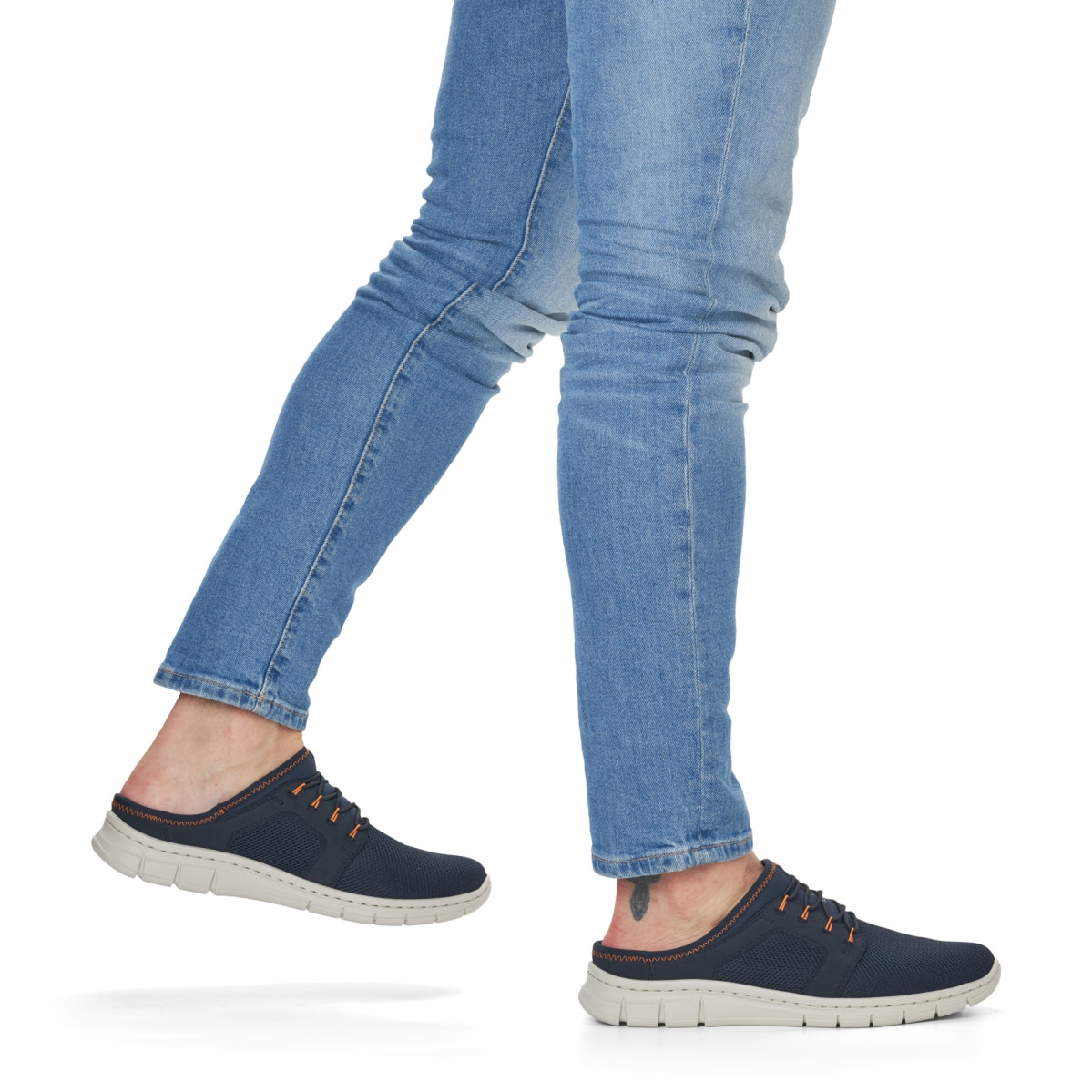 detail Pánské nazouváky RIEKER RIE-10202150-S3 modrá