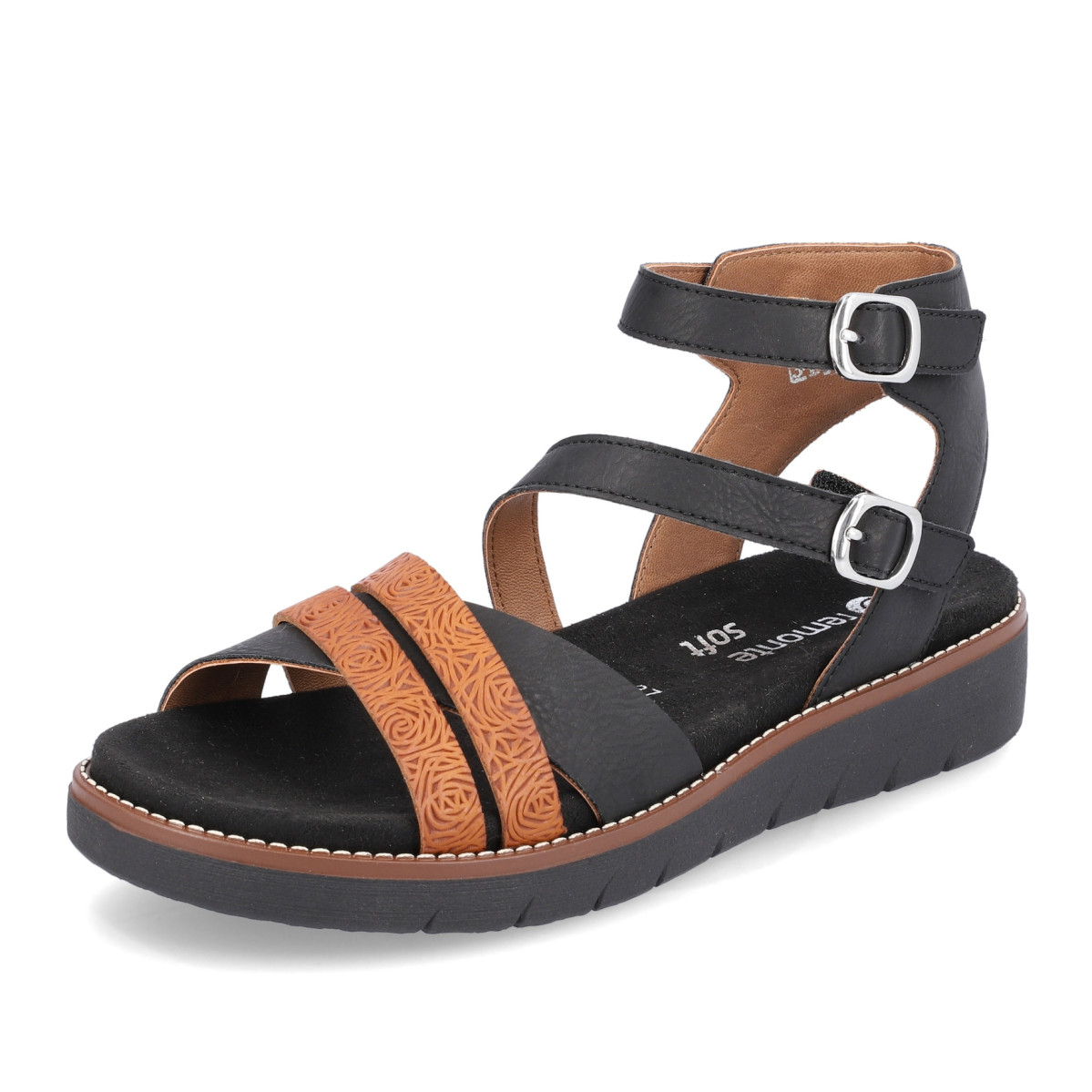 detail Dámské sandály REMONTE D2045-01 černá S3