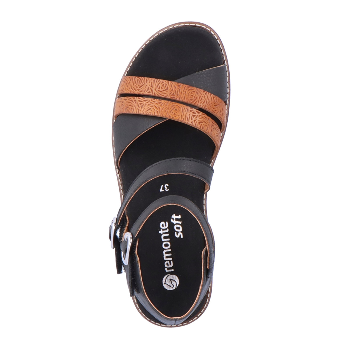 detail Dámské sandály REMONTE D2045-01 černá S3