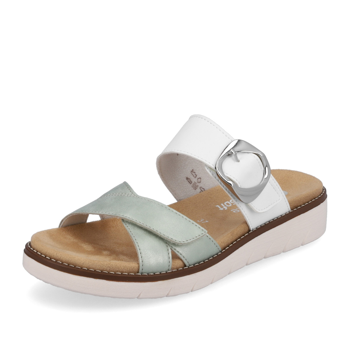 detail Dámské nazouváky REMONTE D2048-52 zelená S3