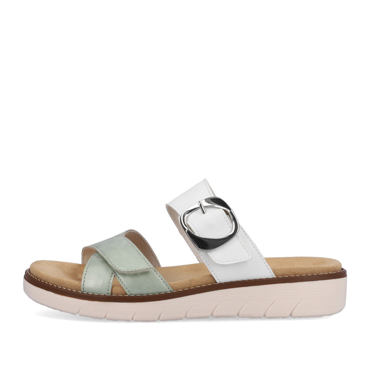 detail Dámské nazouváky REMONTE D2048-52 zelená S3