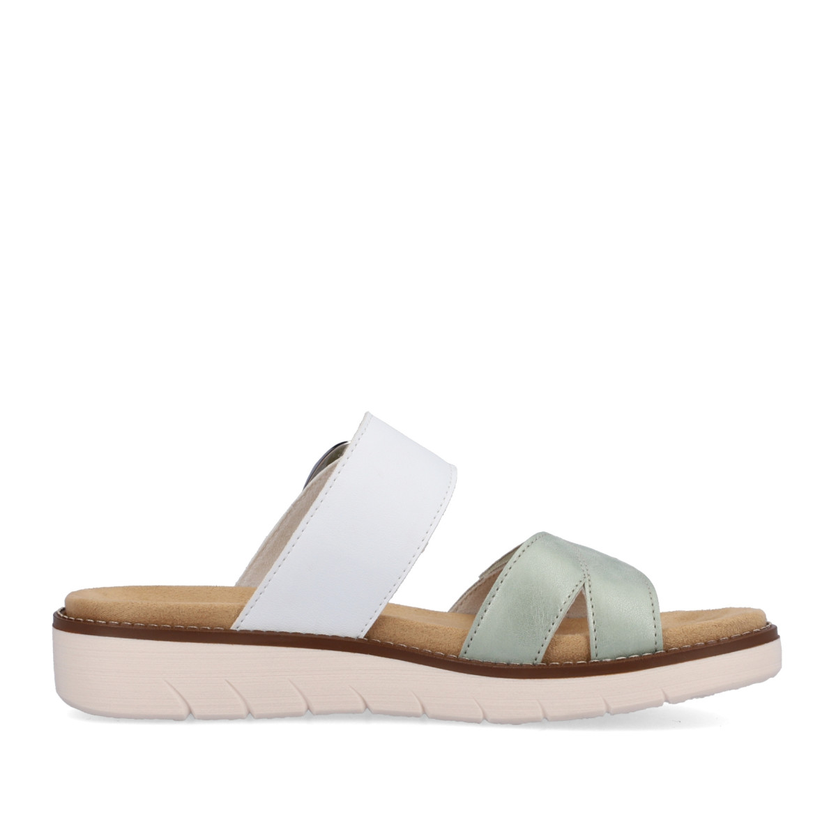 detail Dámské nazouváky REMONTE D2048-52 zelená S3