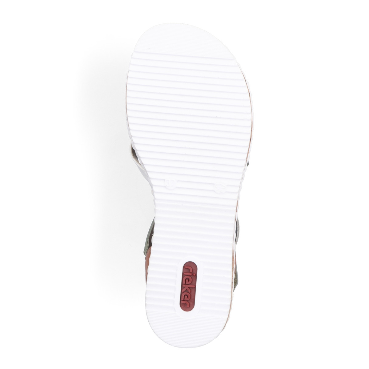 detail Dámské sandály RIEKER V3663-52 zelená S3