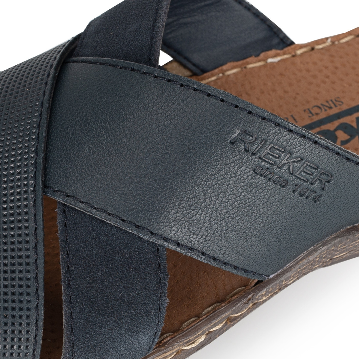 detail Pánské nazouváky RIEKER RIE-10202357-S3 modrá